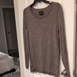 Brown Long Sleeve Sweater